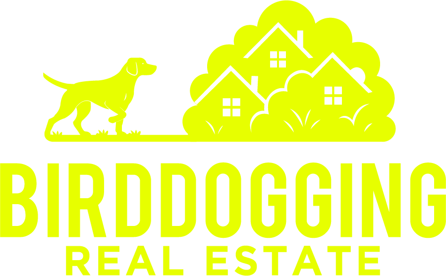 Birddogging Real Estate Logo